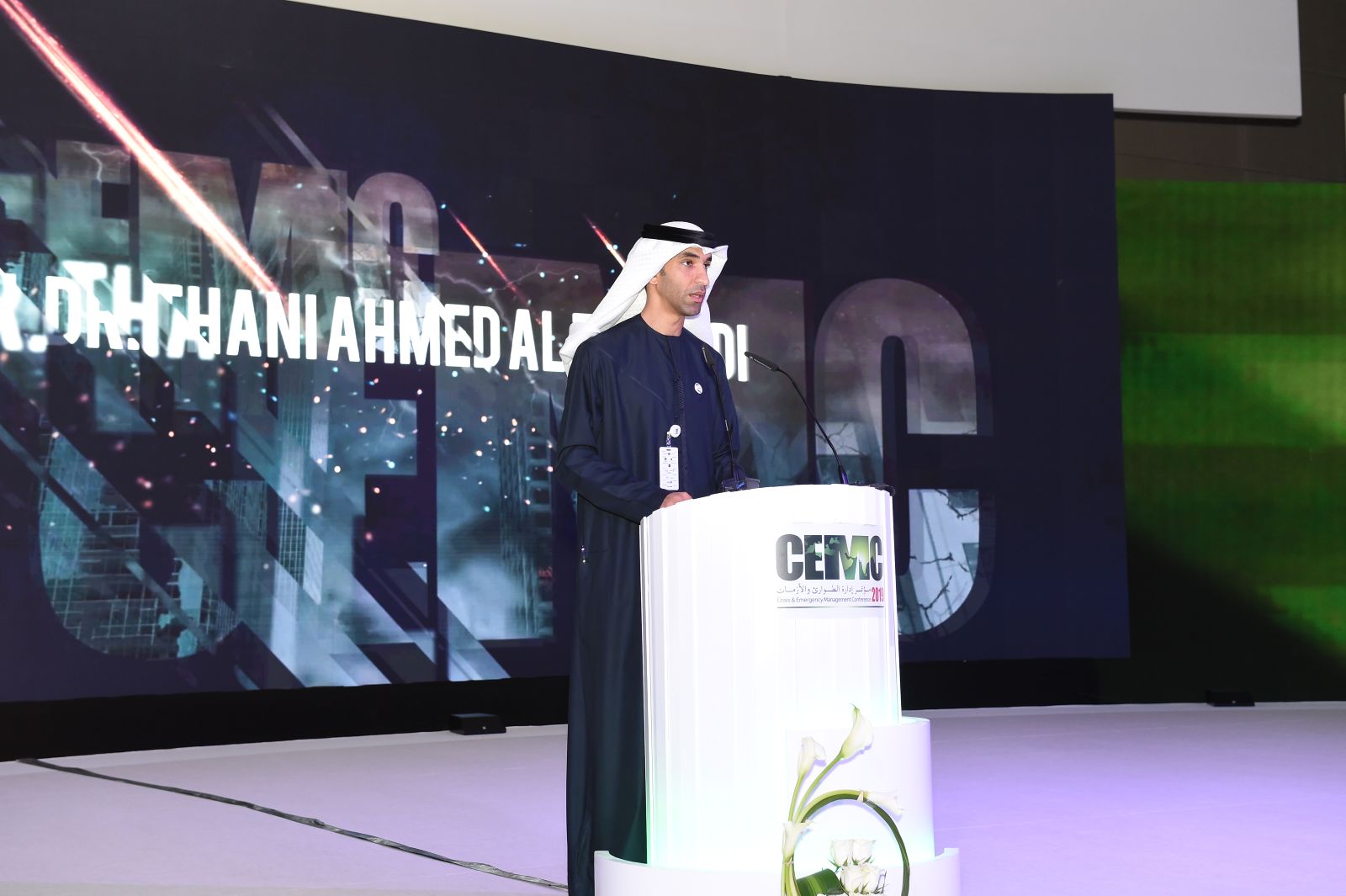 Nahyan’s Keynote Address at the 2019 Emergency and Crisis Management Conference